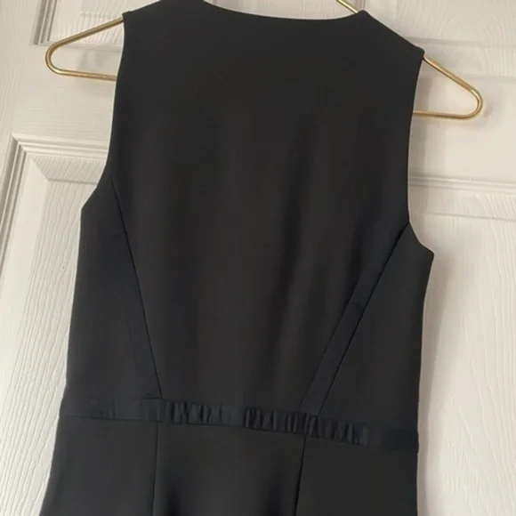 All Saints Echo dress black mini sexy comfy lbd mini - Picture 10 of 13
